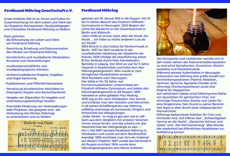 Flyer Möhringgesellschaft Innen