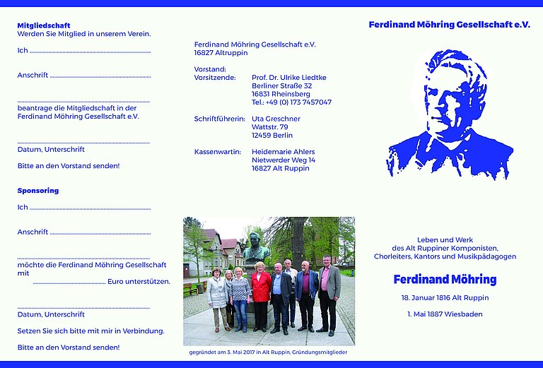 Flyer Möhringgesellschaft Außen